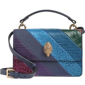 KURT GEIGER LONDON Shoreditch 1963 Leather Convertible Crossbody Bag